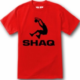 shaq logo t shirt