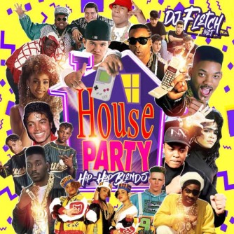 (4 CD) House Party Hip Hop Blends | Various Artists - DJ Fletch