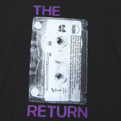 the purple tape shirt