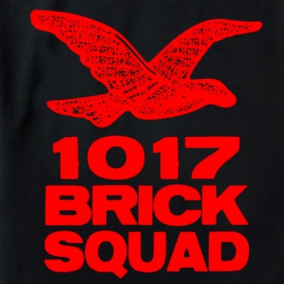 1017 BRICK SQUAD (w/ BIRD) | Men's T-Shirt