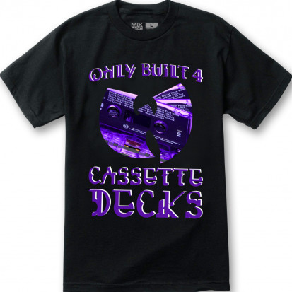 the purple tape shirt