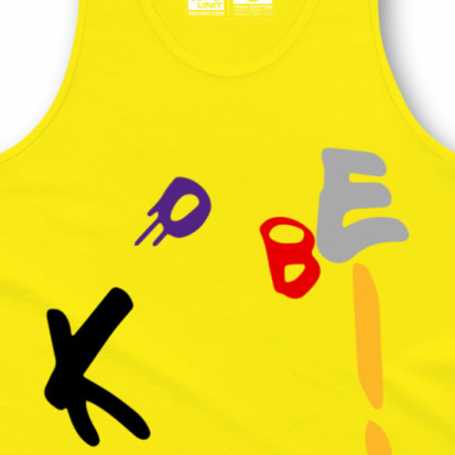 kobe letters shirt