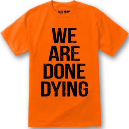 dying shirts with red dirt