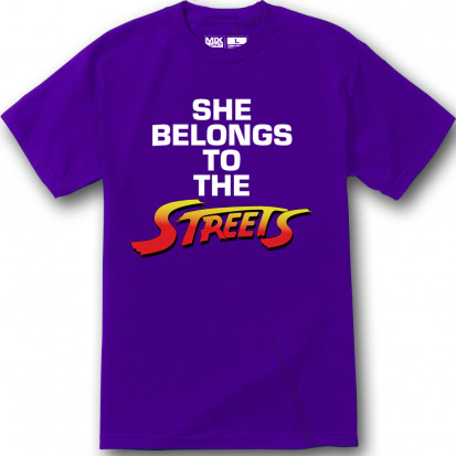 she belongs to the streets t shirt