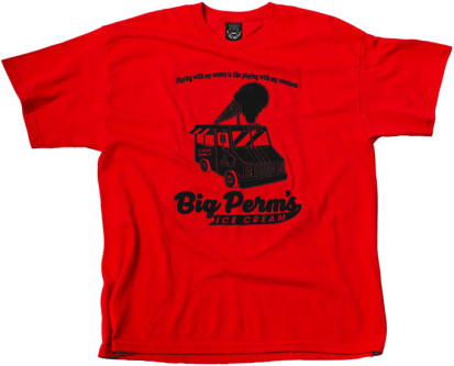 big perm t shirt