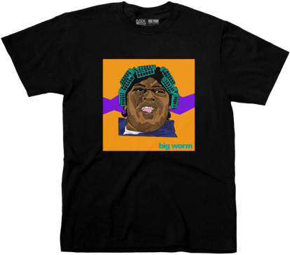 big worm t shirt