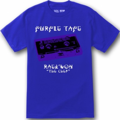 the purple tape shirt