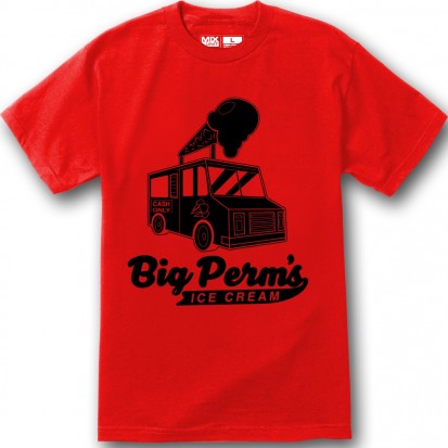 big perm t shirt