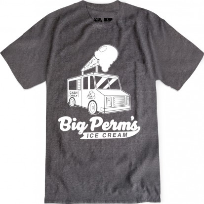 big perm t shirt