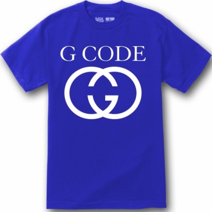 g code t shirt