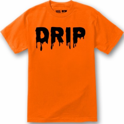 black drippy shirt