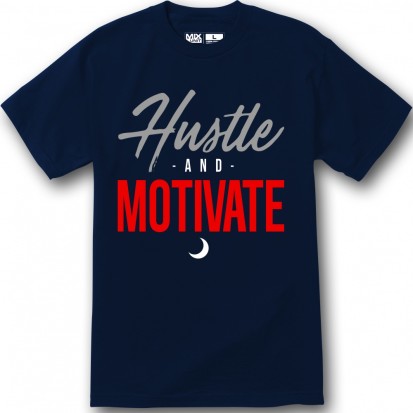 hustle and motivate t shirt