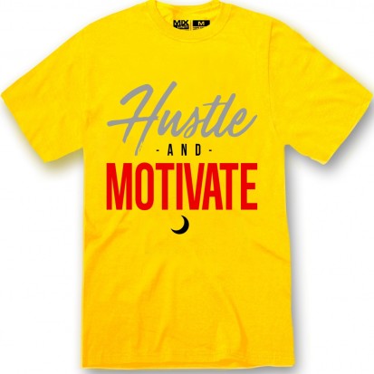 hustle and motivate t shirt