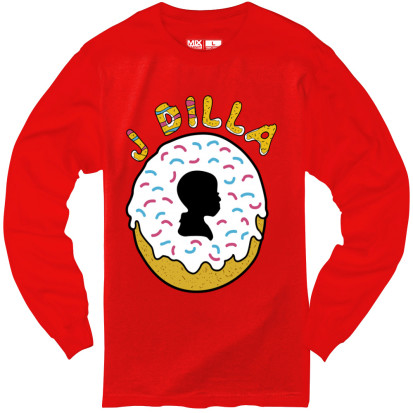 j dilla donuts t shirt