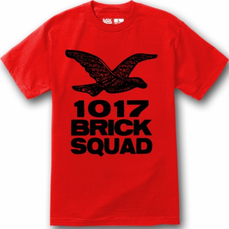1017 BRICK SQUAD (w/ BIRD) | Men's T-Shirt