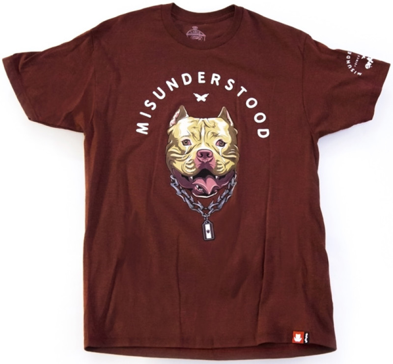 misunderstood pitbull shirt