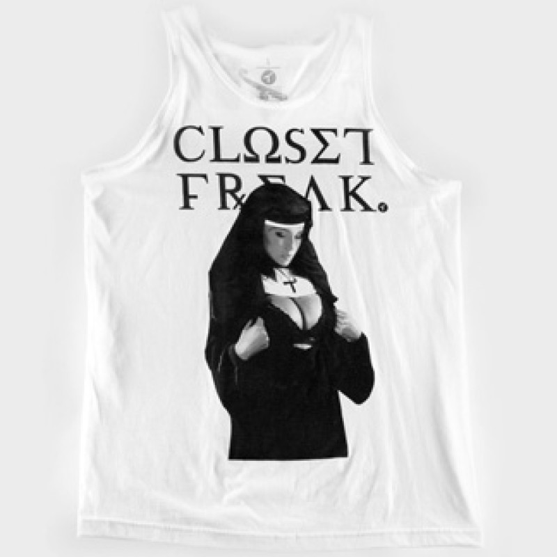 T I S Two In The Shirt Closet Freak Men Tank Top
