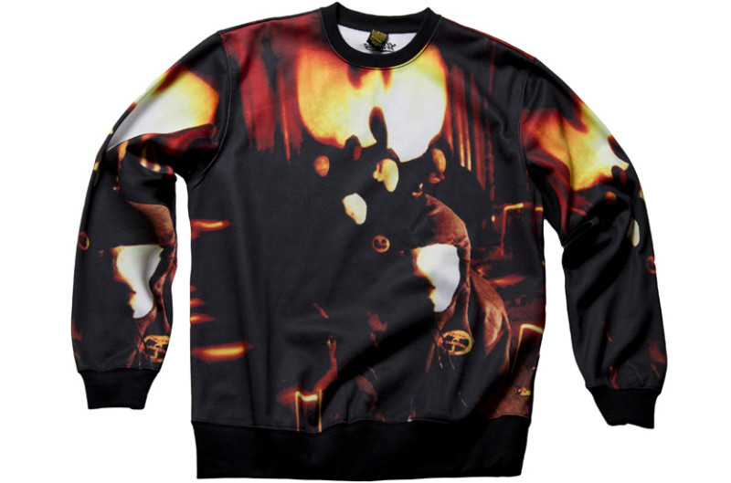 wu tang crew neck sweatshirt