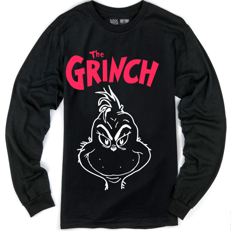 grinch long sleeve shirt mens