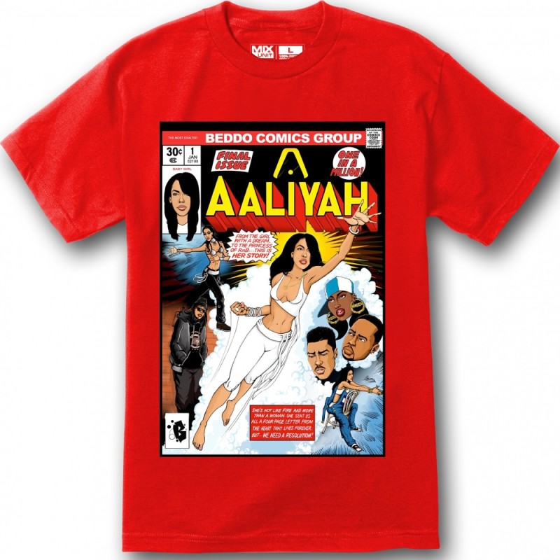 red aaliyah shirt