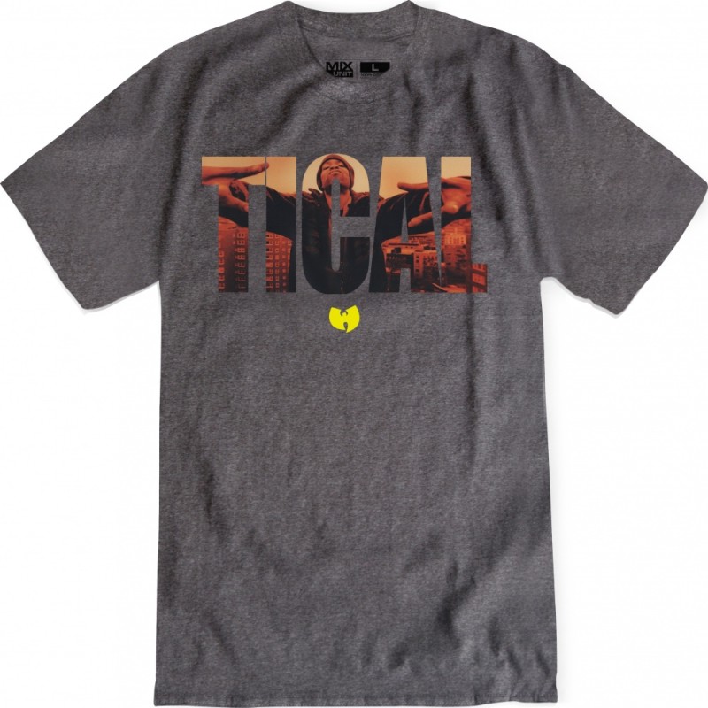 Method Man TICAL New York T Shirt Yellow and Black – BuyTical