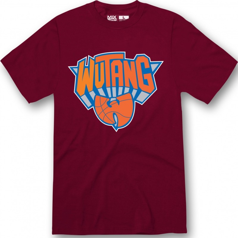 Wu Tang Clan NY Knicks Logo Tshirt - ZANIAZ